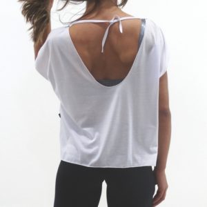 Blusa Fenda Branca 525 DN Quarta Alongê