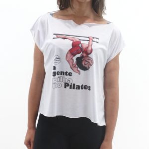 Blusa Fenda Branca 459 DN Pilates 2