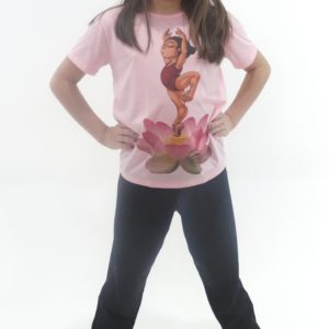 Camisa Infantil Rosa 013 DN Flor