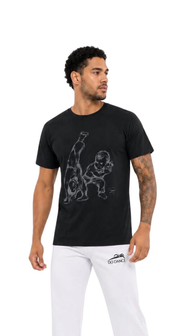 Camisa Básica Preta 069 HT Capoeira