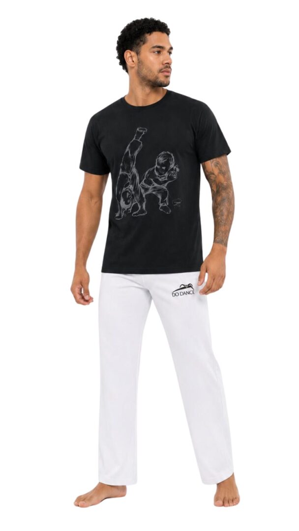 Camisa Básica Preta 069 HT Capoeira