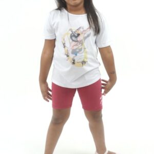 Camisa Infantil Branca 329 DN com Arco