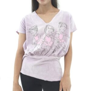 Blusa Plush M/C Rosa