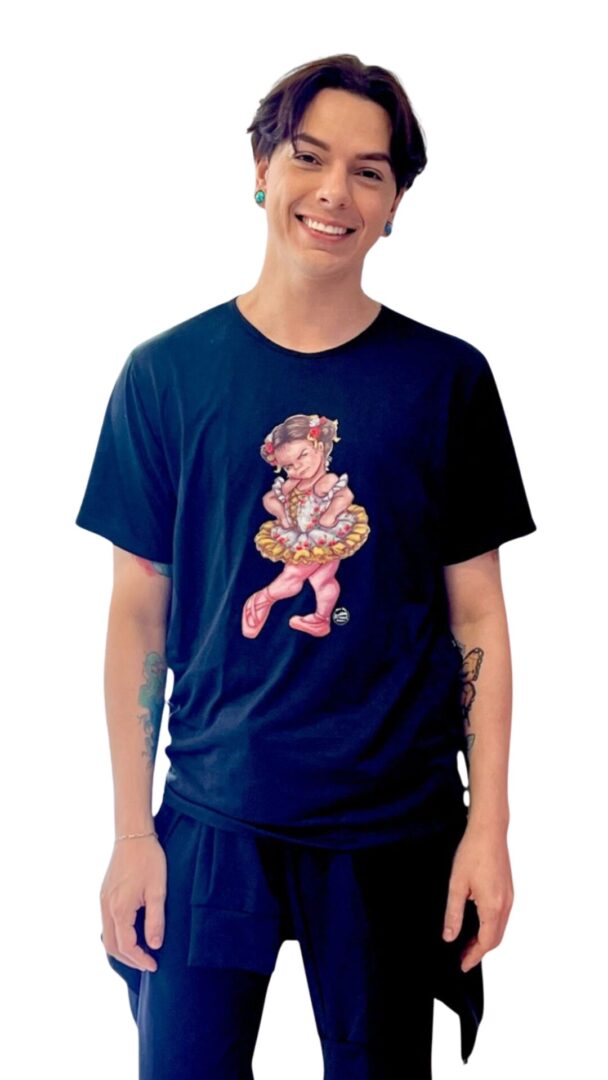 Camisa Básica Preta 051 DN Brava