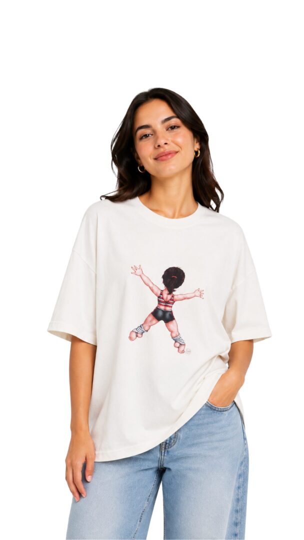 Camisa Básica Off White 172 DN de Costas