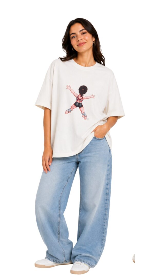 Camisa Básica Off White 172 DN de Costas