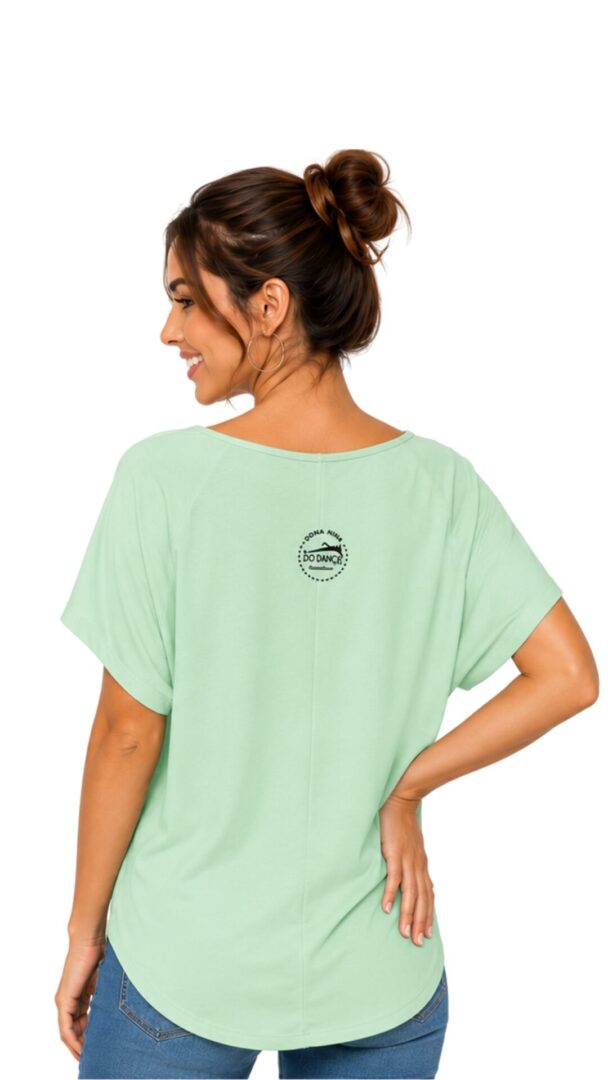 Camisa New Básica Branca 086 DN Carmen Verde Claro