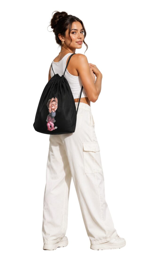 Mochila Saco Sarja Preta 391 DN Posições
