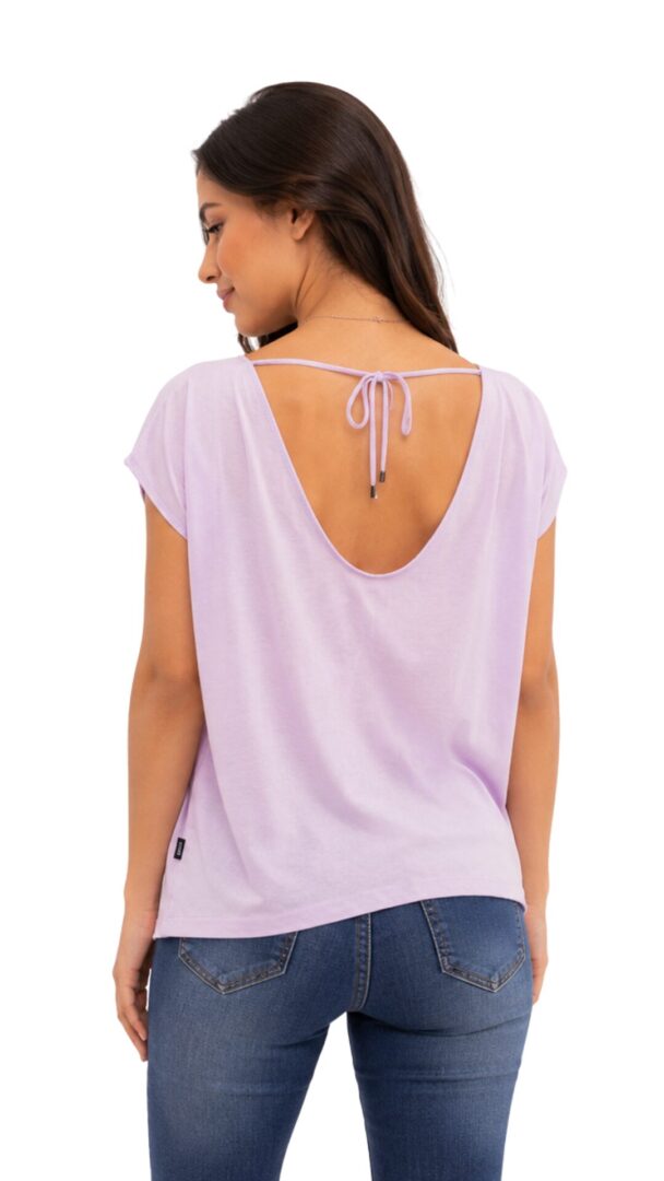 Blusa Fenda Lilás 053 DN Giselle